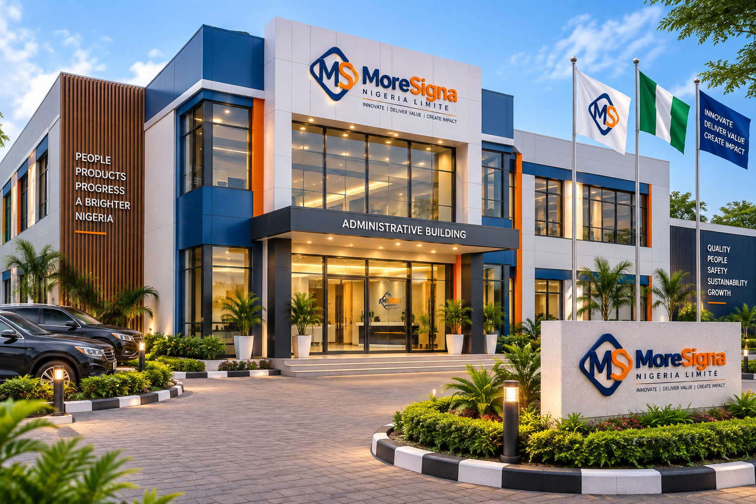 MoreSigna manufacturing facility in Sotubo, Sagamu